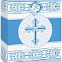 Blue Radiant Cross Medium Gift Bag Blue Radiant Cross Medium Gift Bag