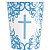 Blue Cross Paper Party Cups