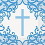 Blue Cross Luncheon Napkins 16ct    Blue Cross Luncheon Napkins 16ct