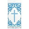 Blue Cross Plastic Tablecover 1.37m X 2.13m