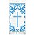 Blue Cross Plastic Tablecover 1.37m X 2.13m