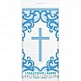 Blue Cross Plastic Tablecover 1.37m X 2.13m Blue Cross Plastic Tablecover 1.37m X 2.13m