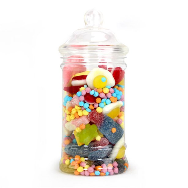 Victorian Sweet Jar - Plastic - 500ml Victorian Sweet Jar - Plastic - 500ml