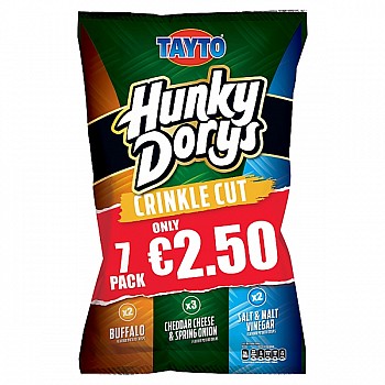 Tayto Hunky Dory Variety Multipack (96 Box)