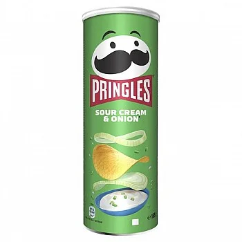 Pringles Sour Cream & Onion  (165g x 6)