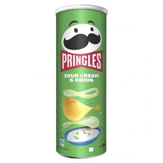 Pringles Sour Cream & Onion  (165g x 6)