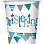 Christening Blue Bunting 9oz Cups (8pk)