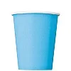 Powder Blue Paper Cups - 266ml (14pk)