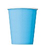 Powder Blue Paper Cups - 266ml (14pk)