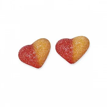 Fini Fizzy Peach Hearts