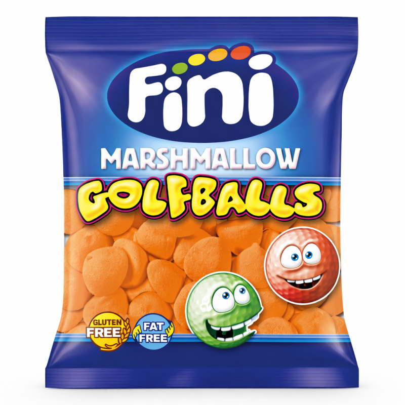 Fini Orange Malllow Golf Balls 1kg