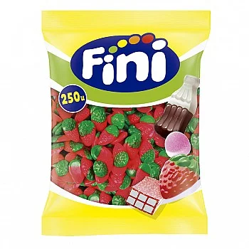 Fini Jelly Giant Strawberries 250