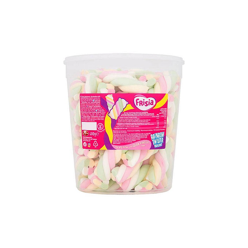 Frisia Twister Mallows 680g Tub Frisia Twister Mallows 680g Tub