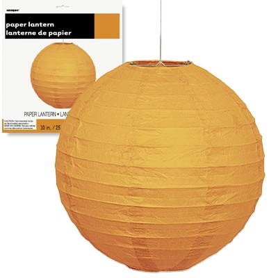 Paper Lanterns 10 Orange Paper Lanterns 10 Orange