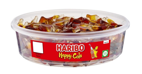 Food Haribo Happy Cola 100 Minibeutel for wholesale sourcing !