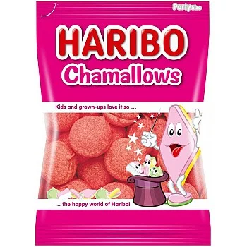 Haribo Large Pink Chamallows (1kg)