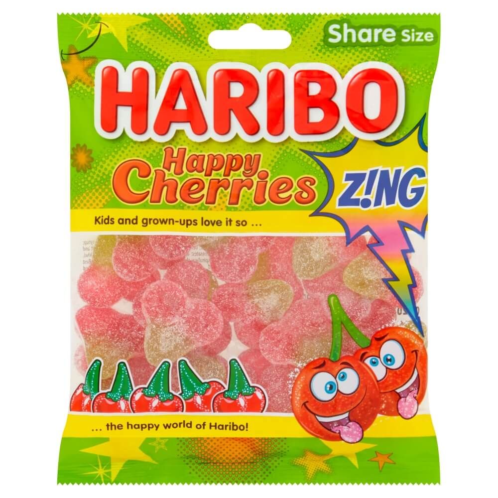 Bonbons Happy Cherry Haribo - 220g