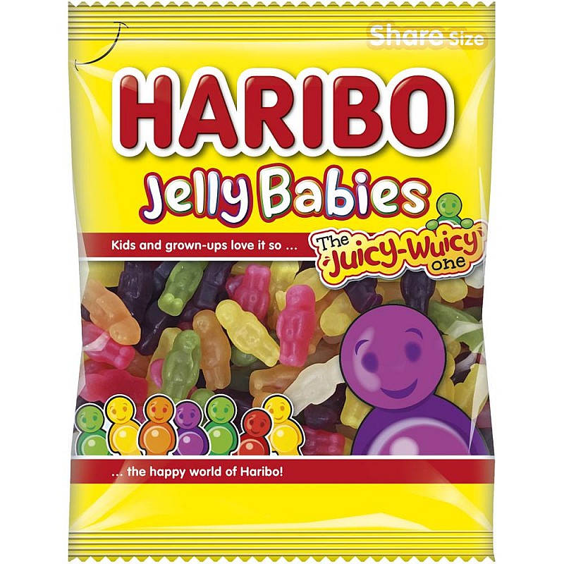 Haribo Jelly Babies Share Box (140g) Haribo Jelly Babies Share Box (140g)