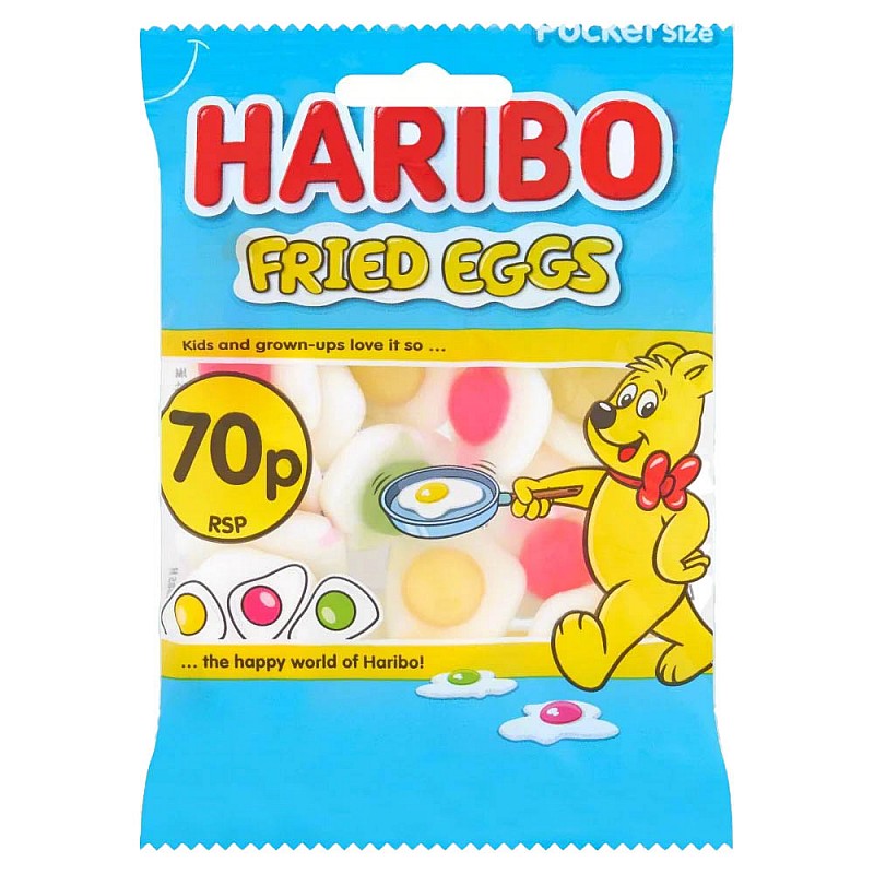 Haribo Fried Eggs 60g Haribo Fried Eggs 60g