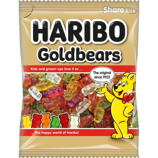Haribo Gold Bears Share Bags (160g)