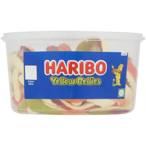 Haribo Yellow Bellies Tub Haribo Yellow Bellies Tub