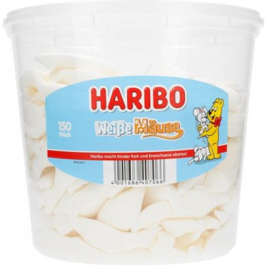 Haribo White Mice 1050g
