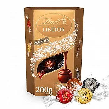 Lindt Lindor Assorted Truffles Cornet (200g)