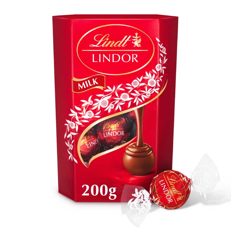 Lindt Lindor Milk Chocolate Cornet (200g)