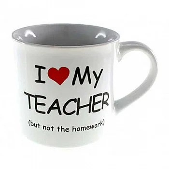 I Love My Teacher Gift Mug
