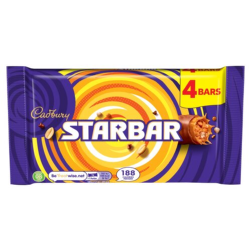 Cadbury Starbar Chocolate 4 Pack