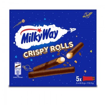 NEW Milky Way Crispy Rolls 5pk x 22.5g NEW Milky Way Crispy Rolls 5pk x 22.5g