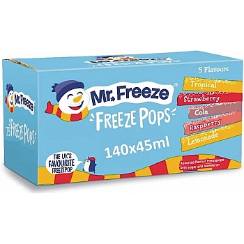 Mr. Freeze Ice Pops (140 x 45ml)