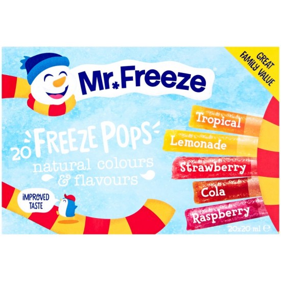 Mr Freeze Classic Mini Freeze Pops