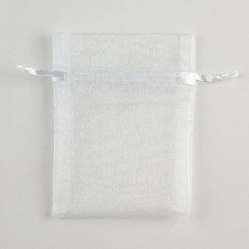 White Organza Bag – 3″ x 4″