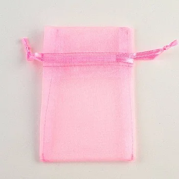 Pink Organza Bag – 3″ x 4″