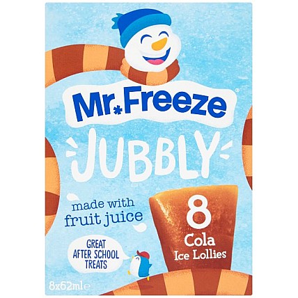 Mr Freeze Jubblys Cola (8 x 62ml)