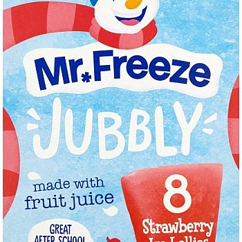 Mr Freeze Jubblys Strawberry (8 x 62ml)