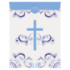 Holy Blue Cross Paper Treat Bags