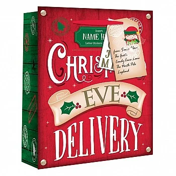 Extra Large Christmas Eve Personalised Delivery Gift Bag - 45cm