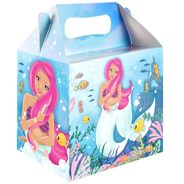 Mermaid Party Box - 14cm long Mermaid Party Box - 14cm long