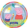 Peppa Pig Plates - 23cm Paper Party Plates (8pk)