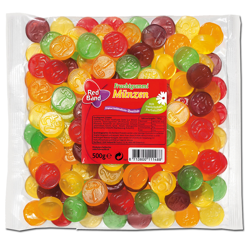 Red Band Assorted Coins 500g Red Band Assorted Coins 500g