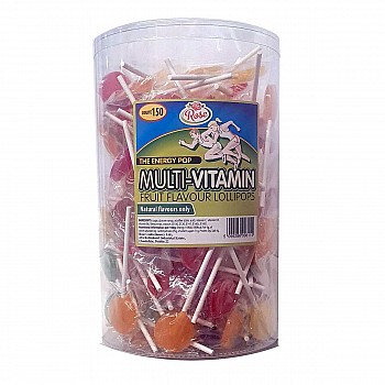 Rose Multi-Vitamin Lollipops