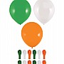 Irish Tri-Colour Balloons (23cm)