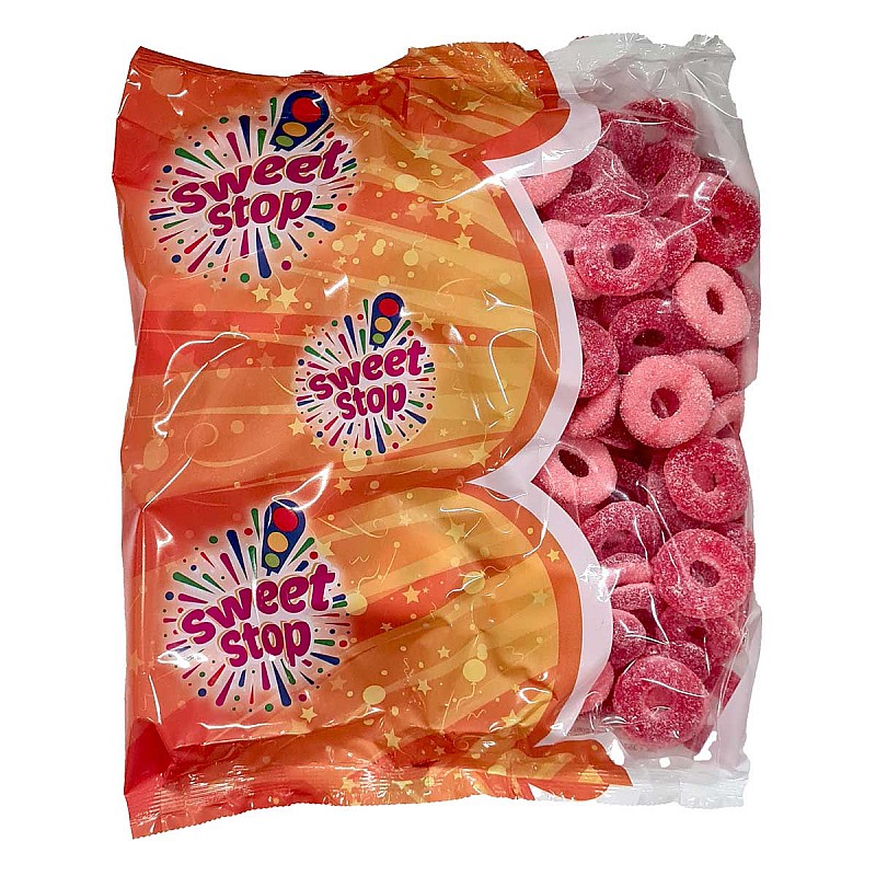 Fizzy Strawberry Rings Fizzy Strawberry Rings