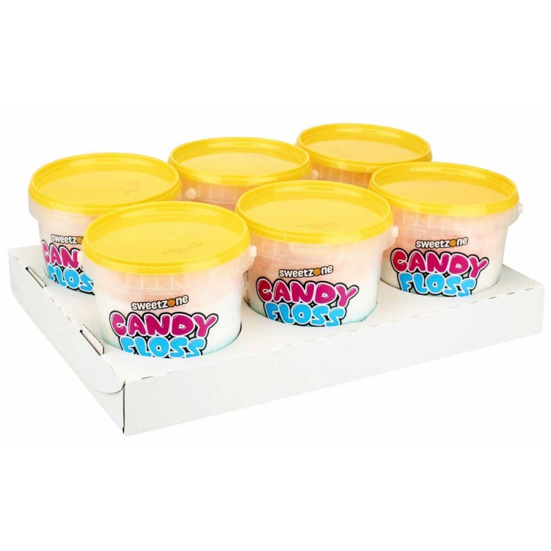 6 x 50g Candy Floss Tubs 6 x 50g Candy Floss Tubs