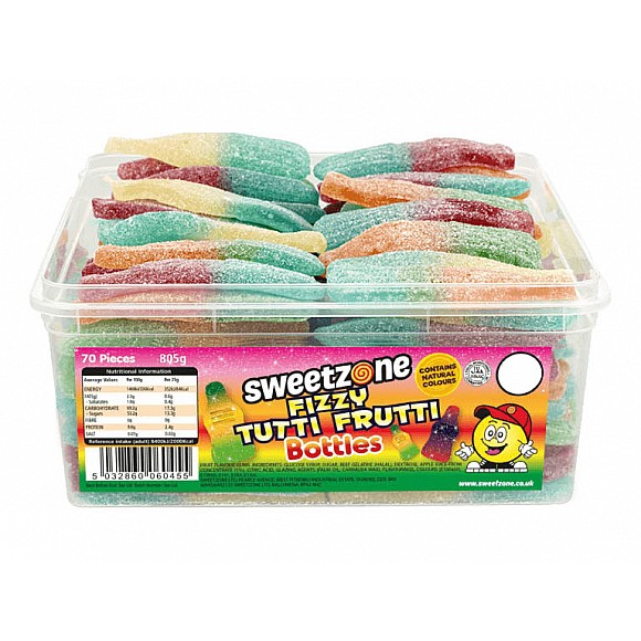 Giant Fizzy Tutti Frutti Bottles (960g) Giant Fizzy Tutti Frutti Bottles (960g)