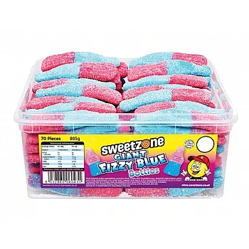 Giant Fizzy Blue  & Pink Bottles
