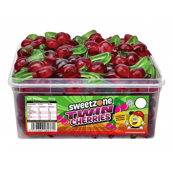 Twin Cherries (120 x 10c) Twin Cherries (120 x 10c)