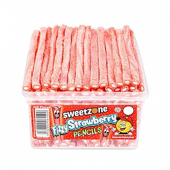 Sweetzone Fizzy Strawberry Pencils